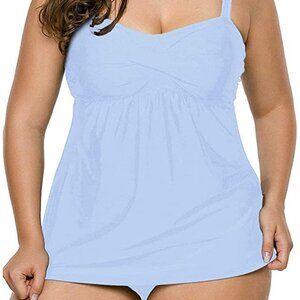NEW Light Blue Tankini Set size XXXL
